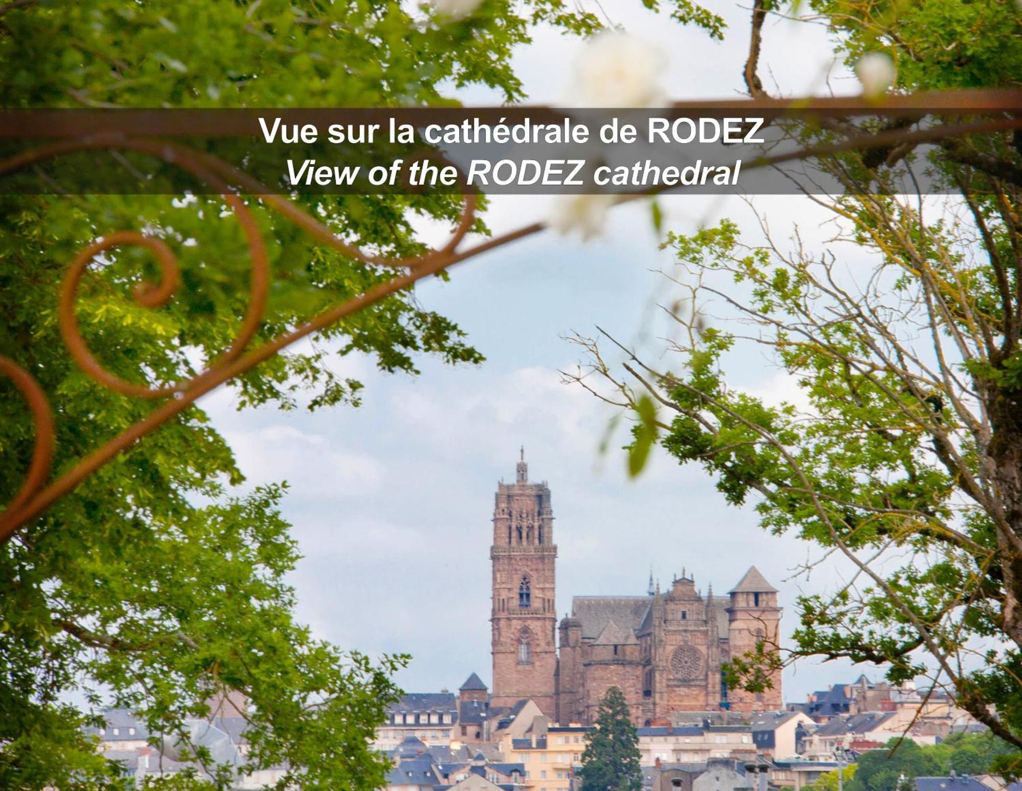 Hotel La Ferme De Bourran Rodez - Parking Prive Gratuit Exterior photo